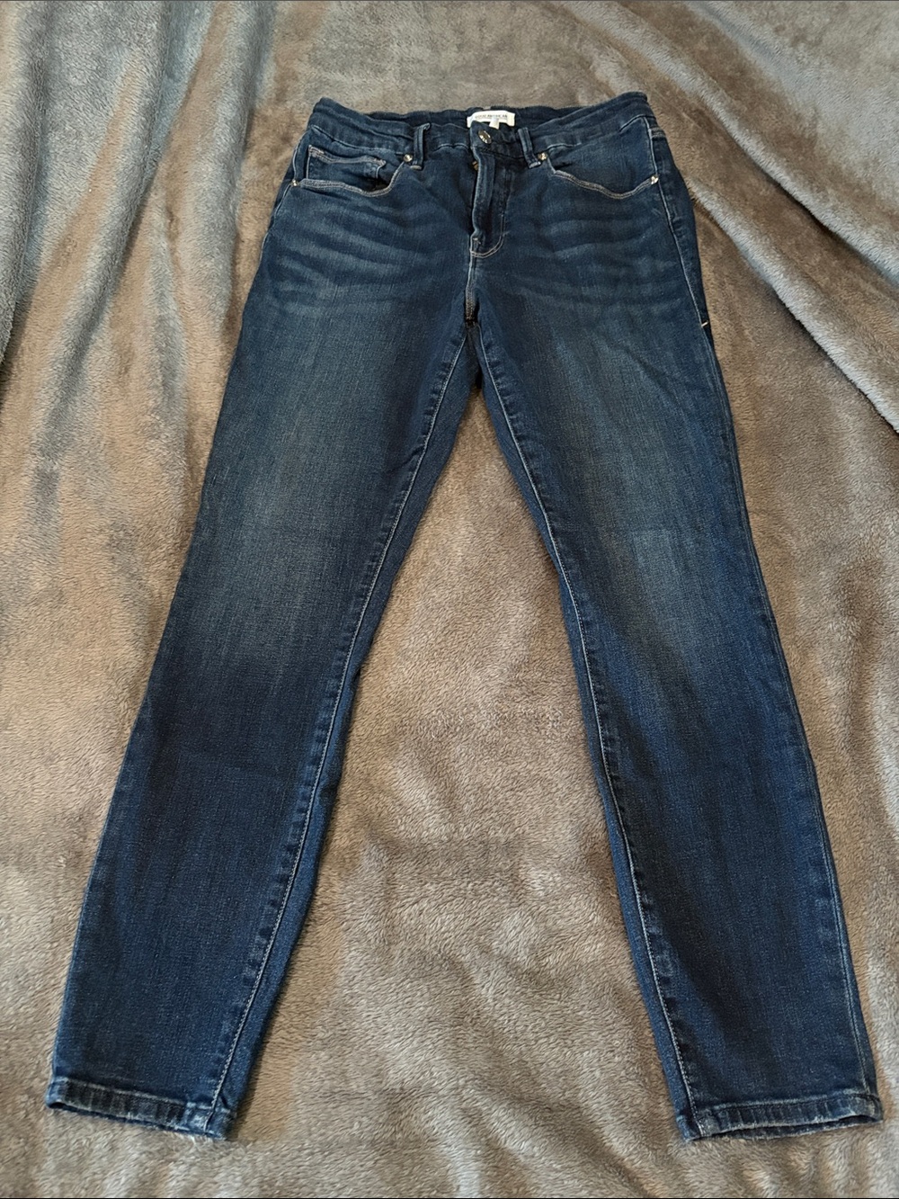 Good American Dark Indigo Skinny Jeans